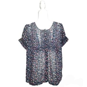American Eagle sheer top size large